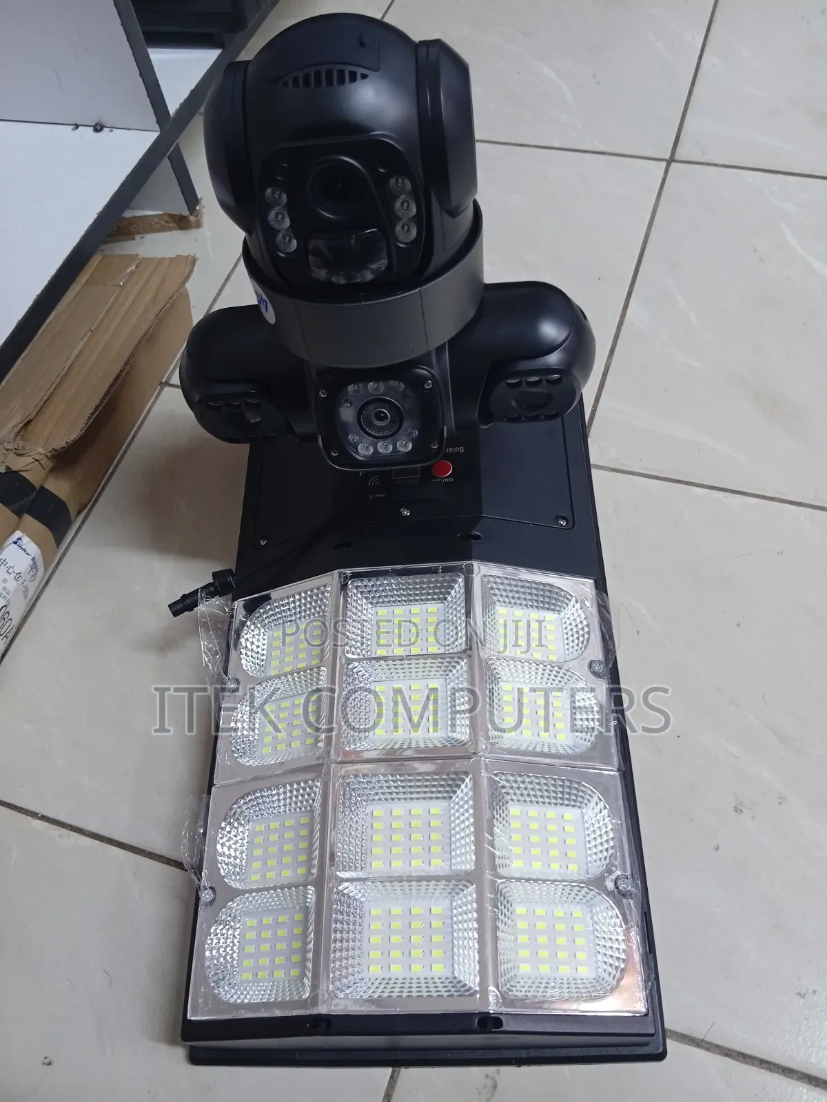 300W AI Solar CCTV Lighting Camera for Reliable Outdoor Surveillance