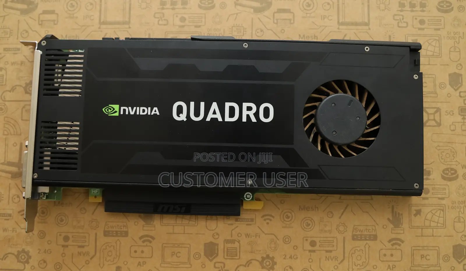 Nvidia Quadro K4000 3GB PCIe 2xDVI 2xDP Graphics Card