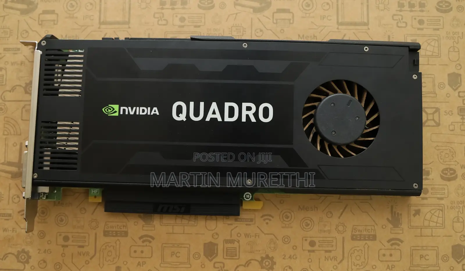 Nvidia Quadro K4000 3GB PCIe 2xDVI 2xDP Graphics Card