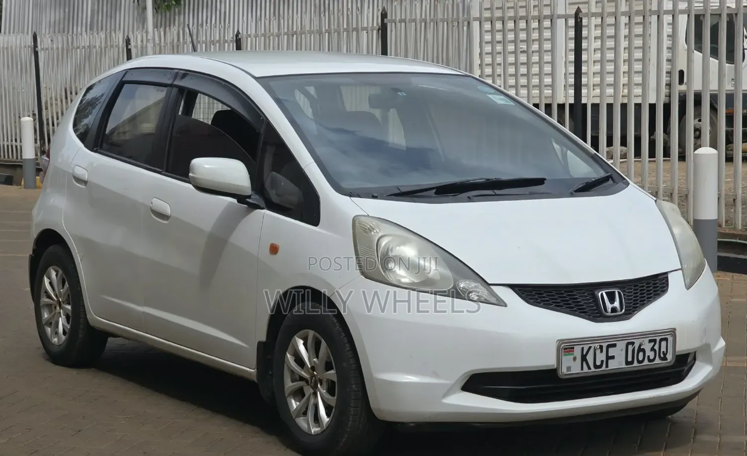 Honda Fit Automatic 2008 White