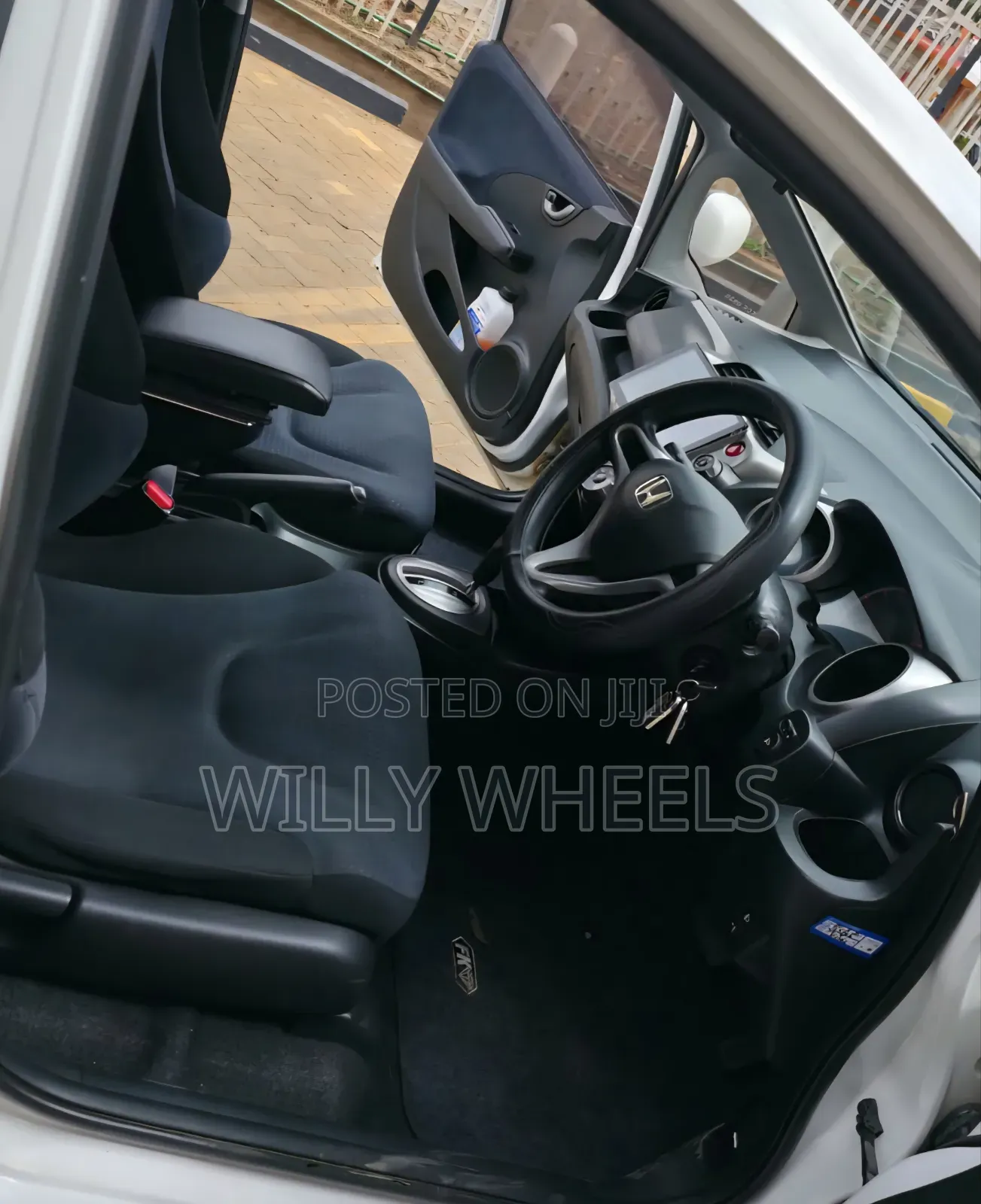 Honda Fit Automatic 2008 White