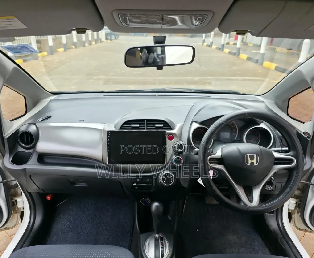 Honda Fit Automatic 2008 White