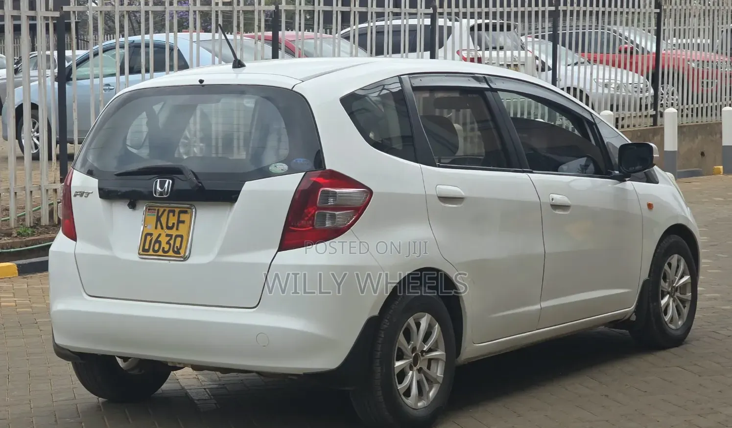 Honda Fit Automatic 2008 White