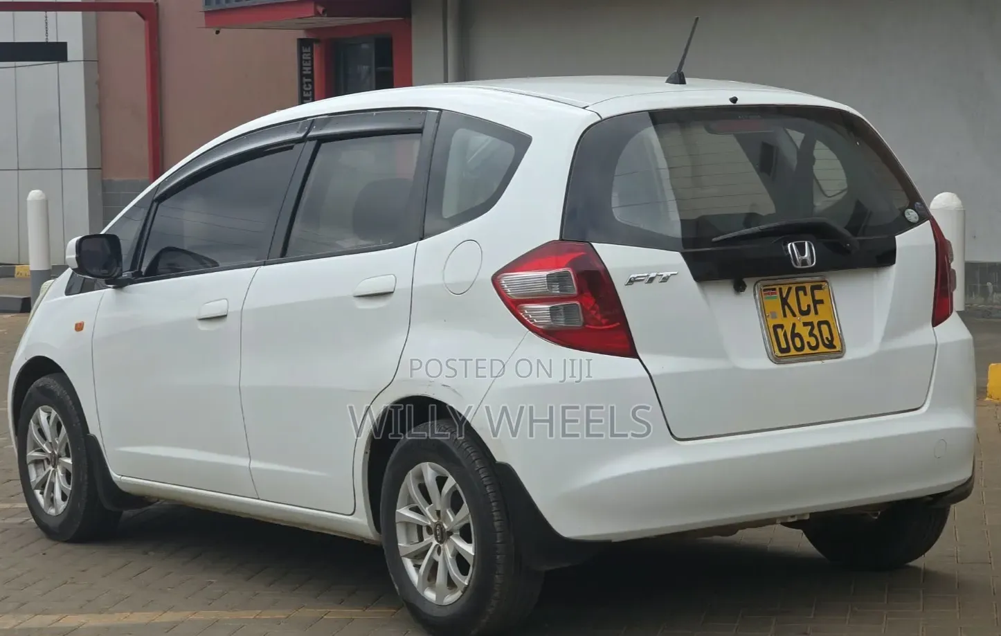 Honda Fit Automatic 2008 White
