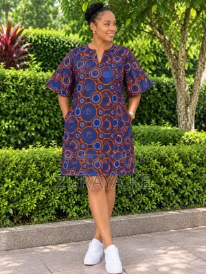 Ankara Shift Dress