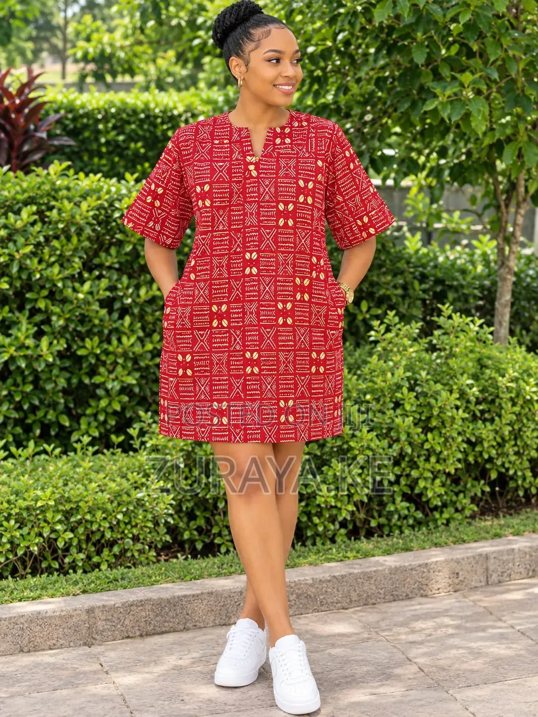 Ankara Shift Dress