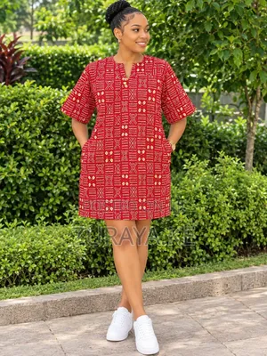 Ankara Shift Dress