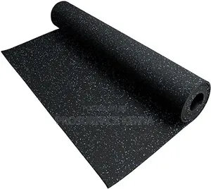 Rubber Fitness Gym Mat – Non Slip Workout Flooring