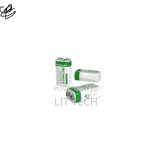 Pujimax 9v Lithium Ion Rechargeable Battery 1pcs 9V 650mah 9v Battery