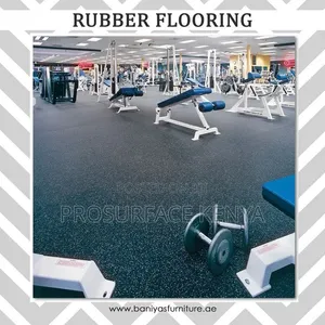 Rubber Fitness Gym Mat – Reliable Exercise Flooring