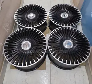 Black Silver AMG 21 Inch Mercedes Benz Rims Set