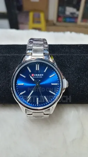 Curren Blue and Silver Blanche Watch