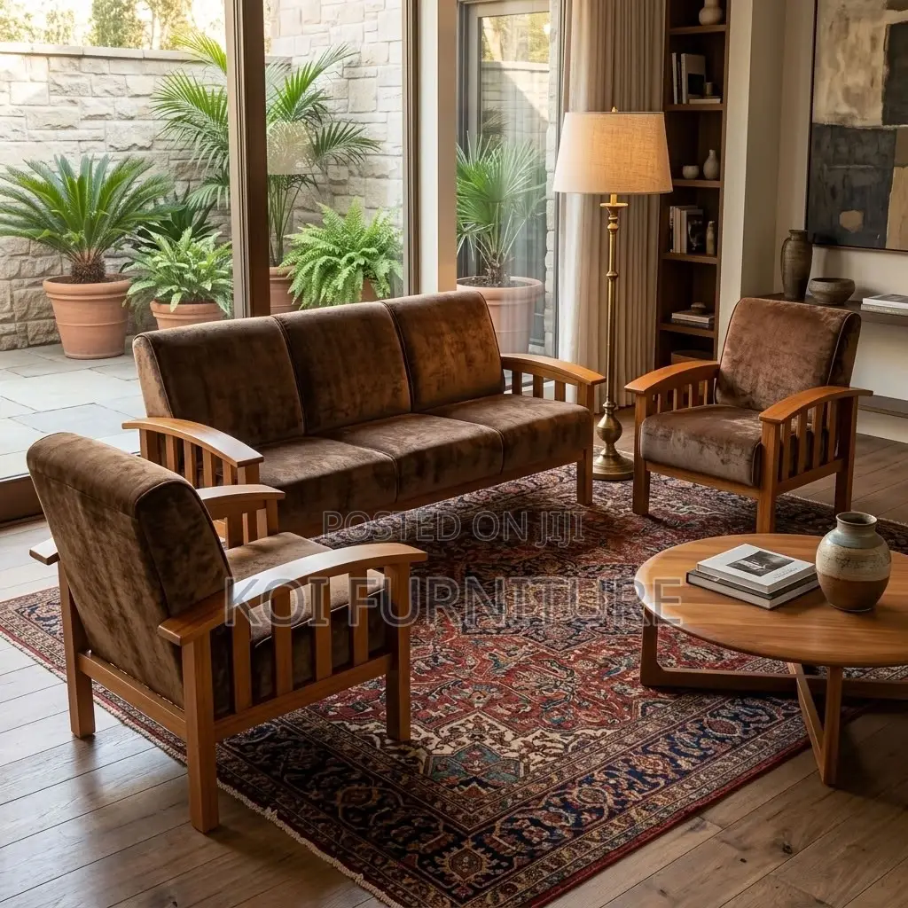 Sofas; Leather Five Seaters Home Lounge Sofa Set