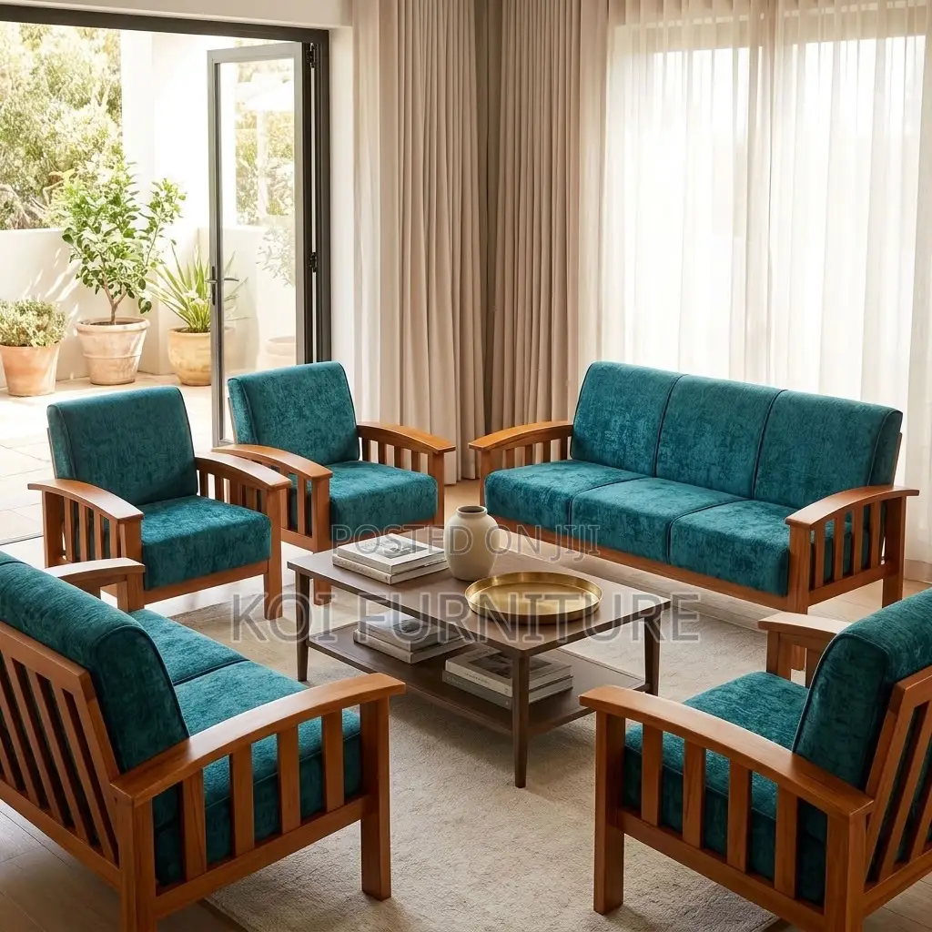 Sofas; Leather Five Seaters Home Lounge Sofa Set
