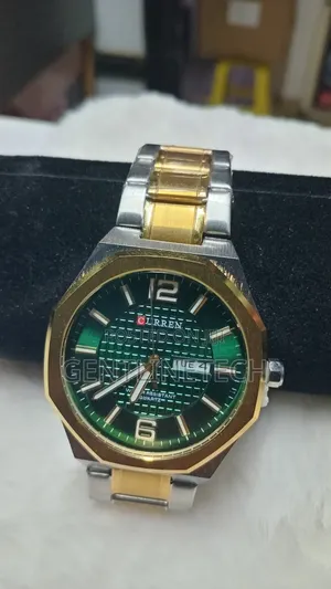 Curren Men's Green Dial Watch