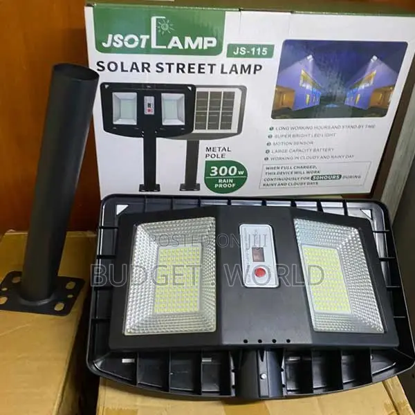 Solar Charging With Remote Control JSOT JS-115 300W Solar Street Lamp