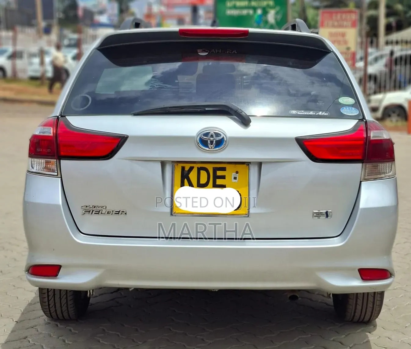 Toyota Corolla Fielder 2015 Silver