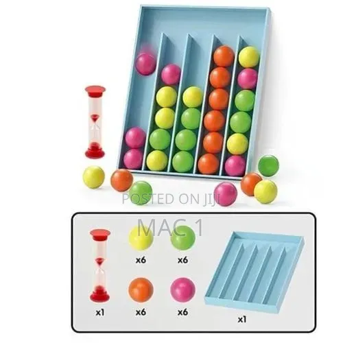 Color Sorting Board Game – Educational Learning Toy