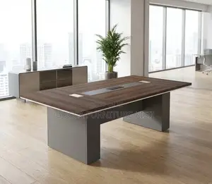 2M Executive Solid Wood Boardroom Table