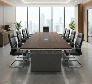2M Executive Solid Wood Boardroom Table