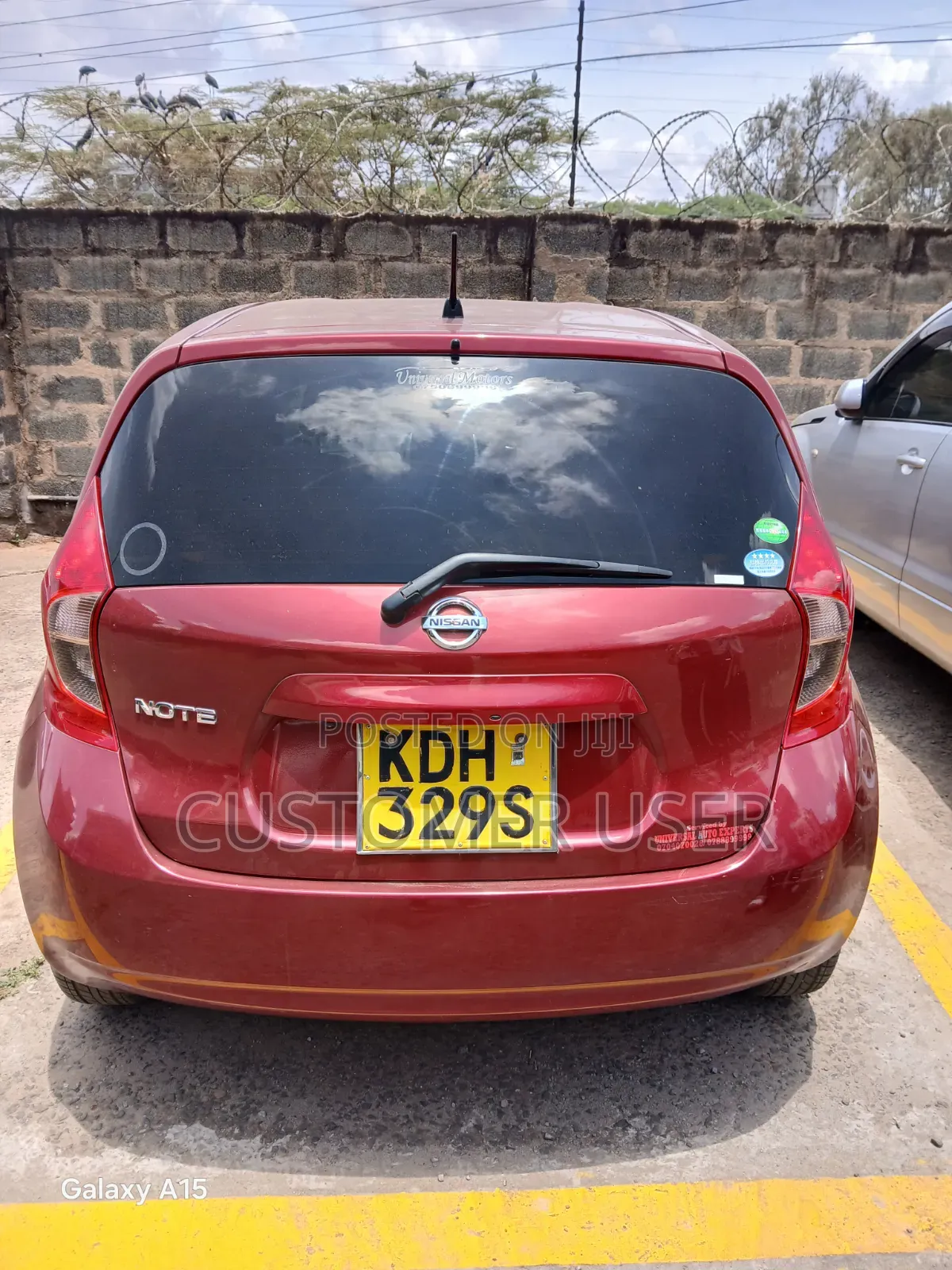 Nissan Note 1.2 Petrol 2017 Red