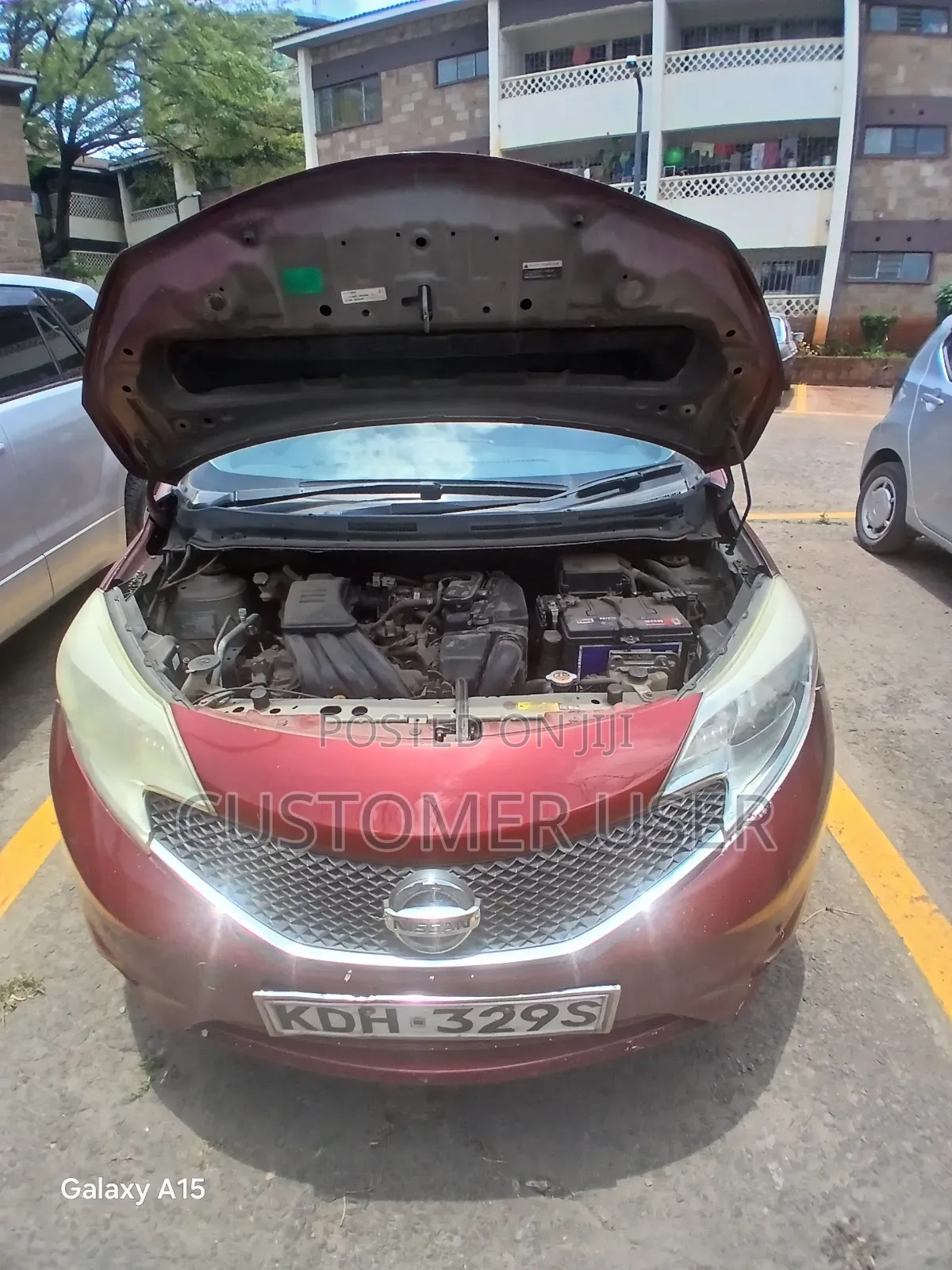 Nissan Note 1.2 Petrol 2017 Red