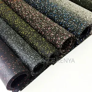 Rubber Fitness Gym Mat – Quality Non Slip Gym Floor