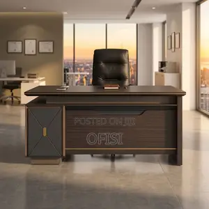 Office Desks| 2 Meters L-Shaped Executive Office Table