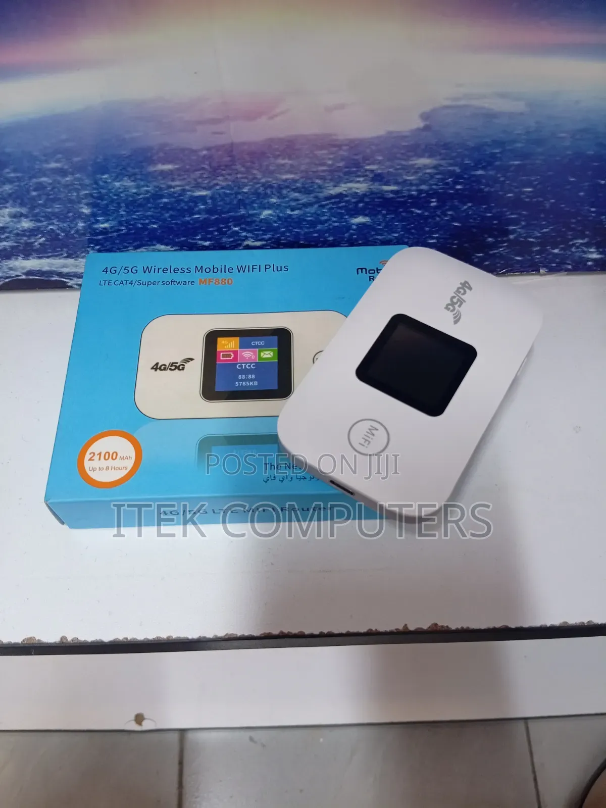 4G MiFi for Flexible Internet at Temporary Work Sites