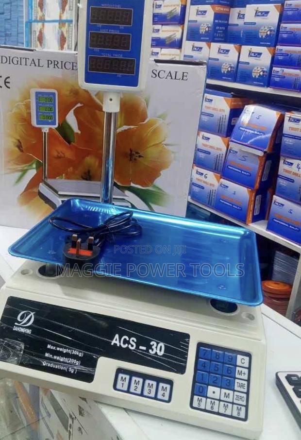 Digital Weighing Scale - main view