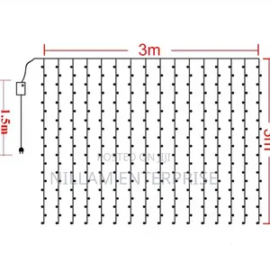300 LED Window Curtain Lights