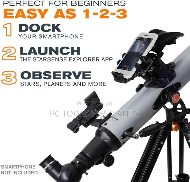 Celestron – Starsense Explorer LT80AZ Smartphone App-Enabled - thumbnail 4
