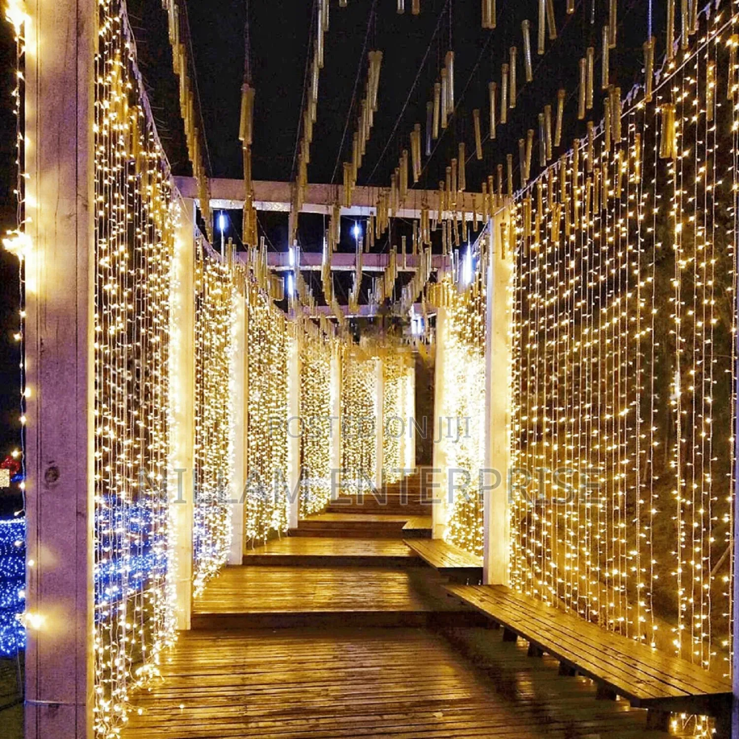 300 LED Window Curtain Lights