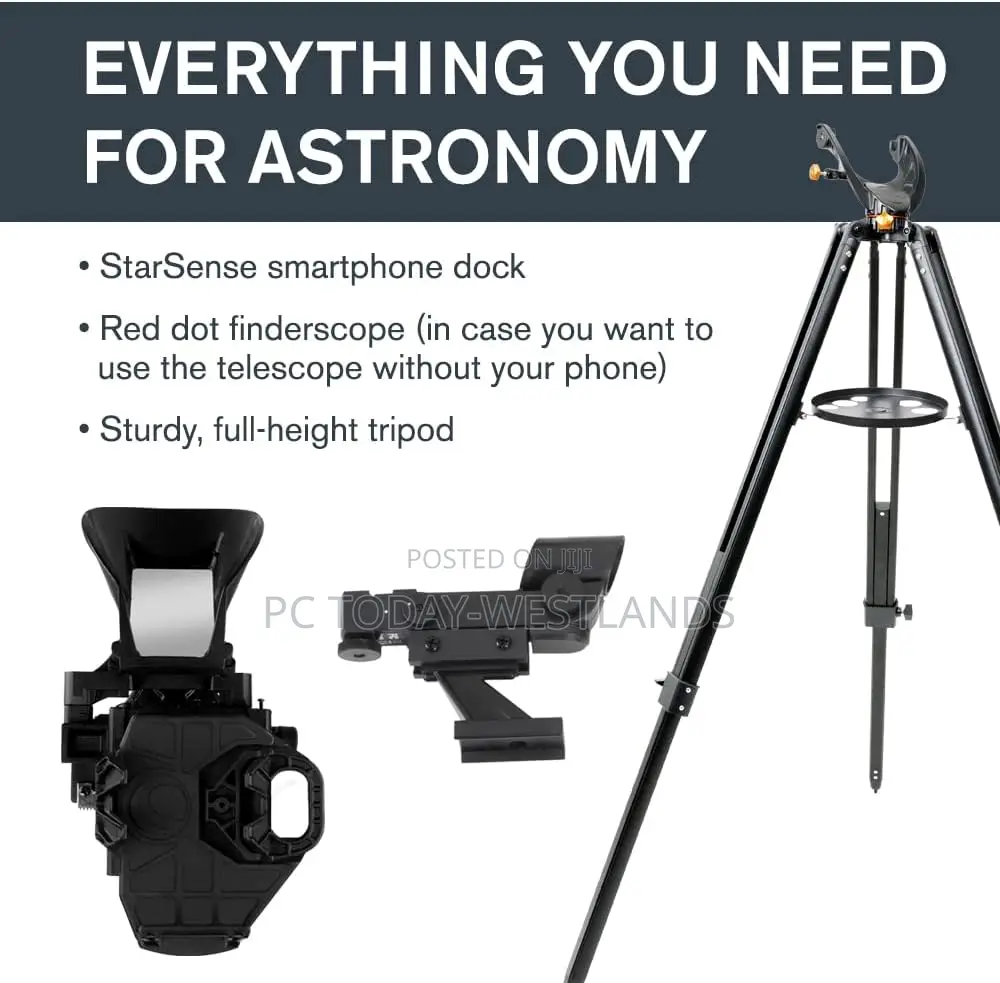Celestron – Starsense Explorer LT80AZ Smartphone App-Enabled
