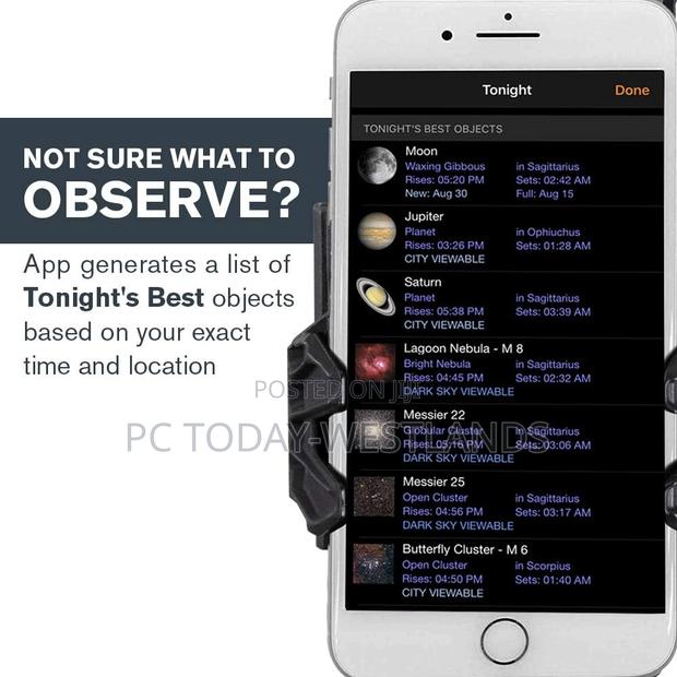 Celestron – Starsense Explorer LT80AZ Smartphone App-Enabled - thumbnail 6