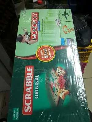 Scrabble 2in 1 Monopoly