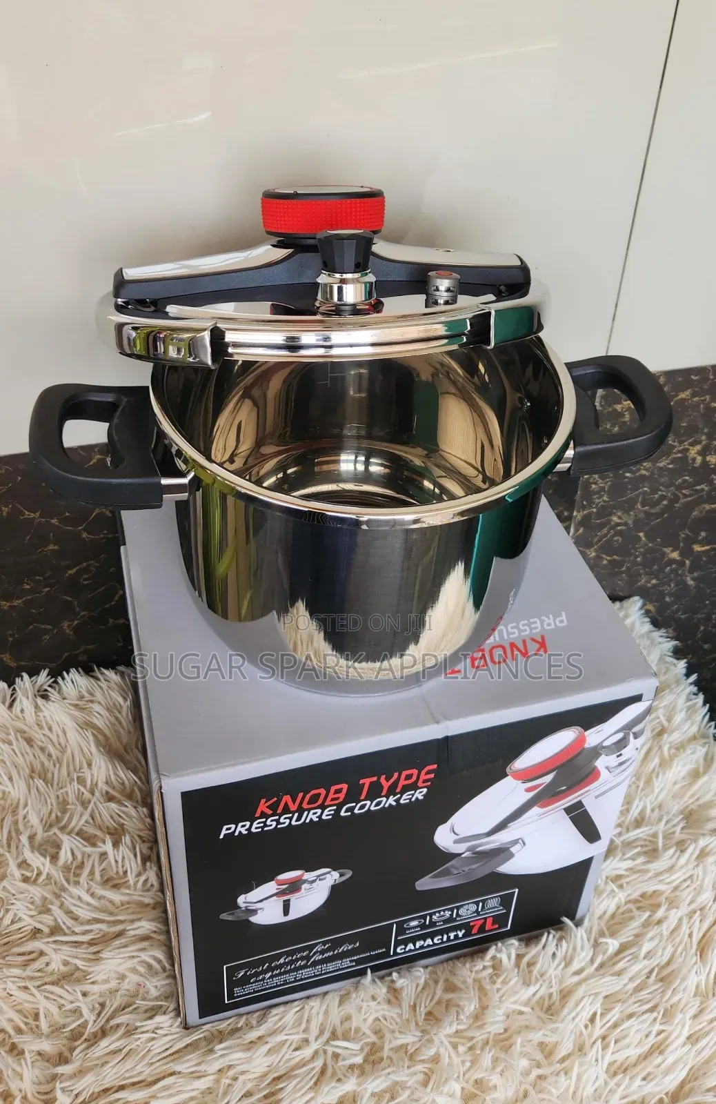Knob Type Pressure Cooker
