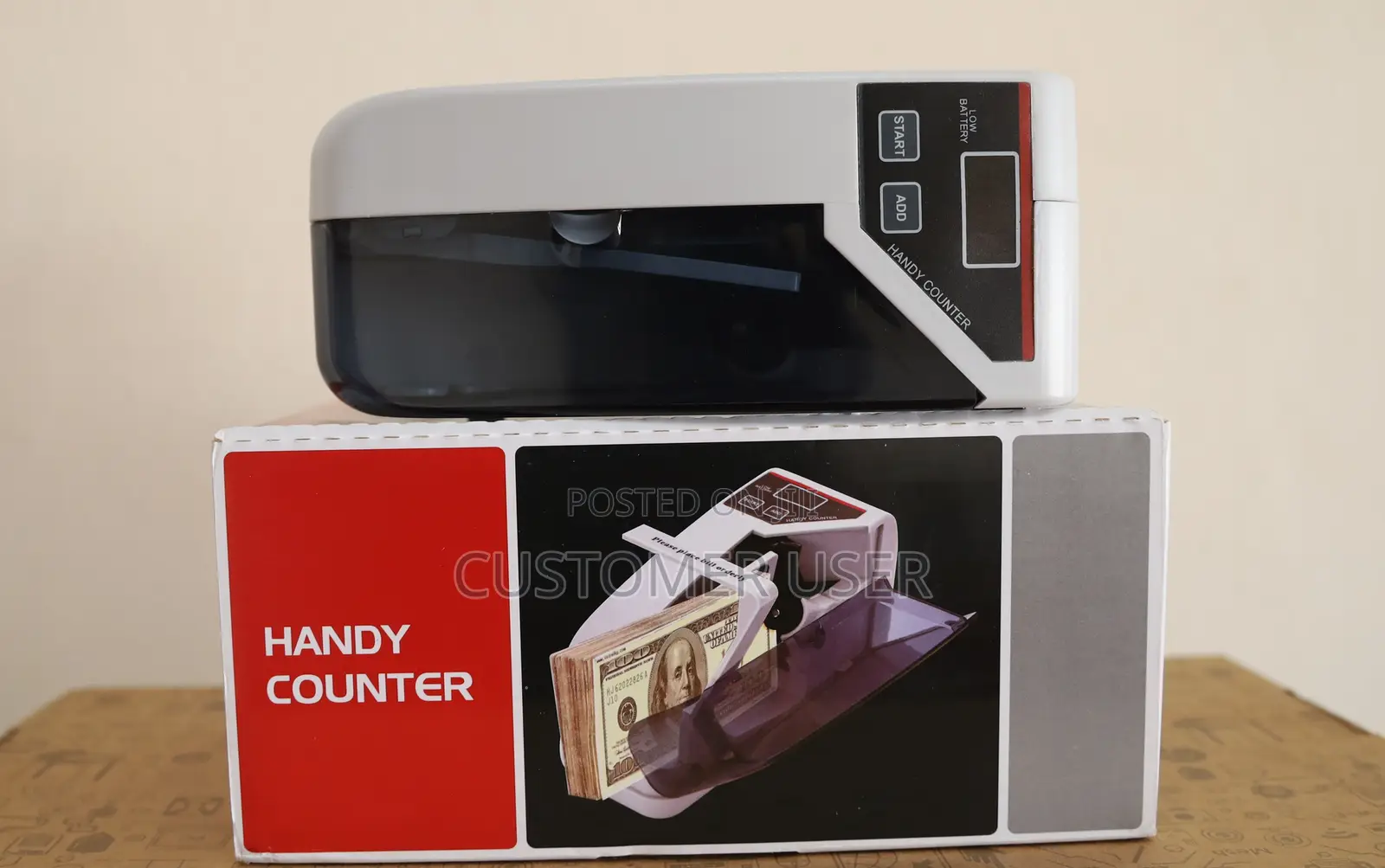 Portable Mini Money Counter Machine