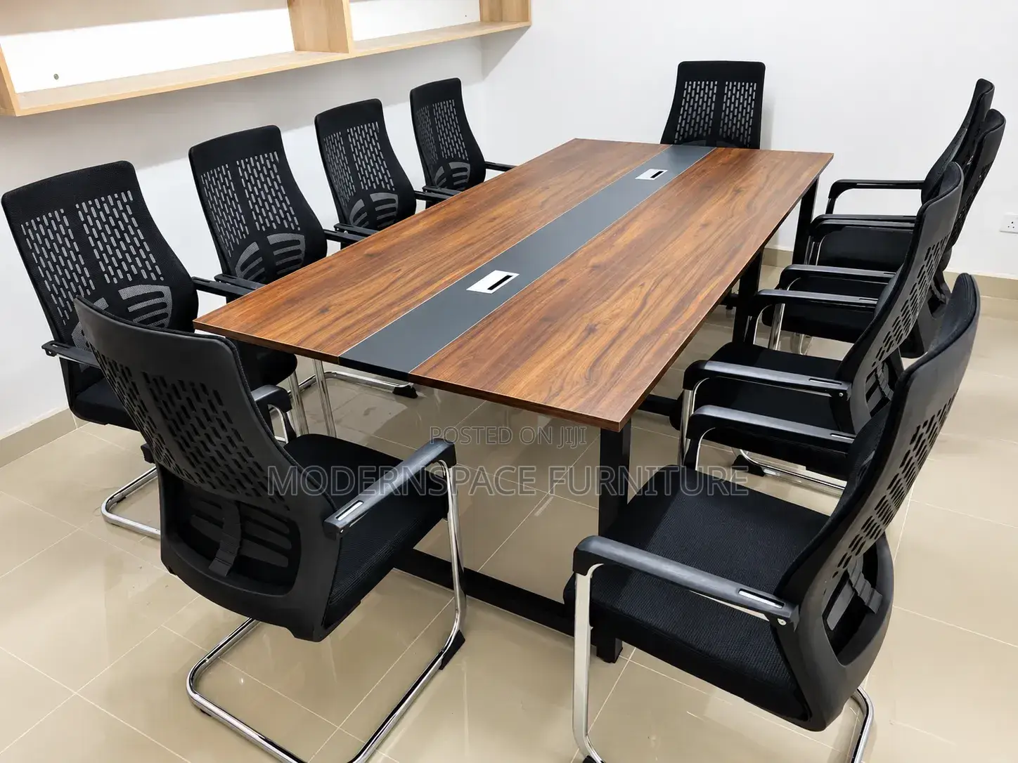 Modern Boardroom Conference Table