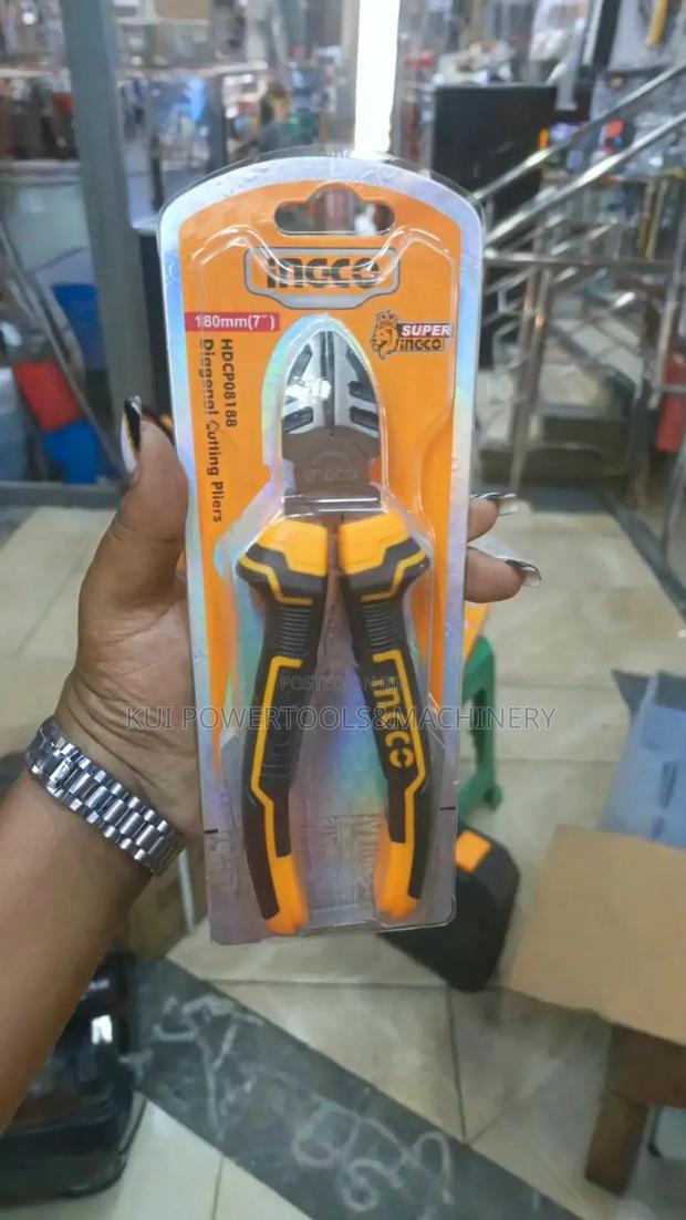 Ingco 7" Diagonal Cutting Pliers / 180mm Cutting Pliers - main view