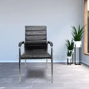 Non-Swivel Leather Boardroom Chair
