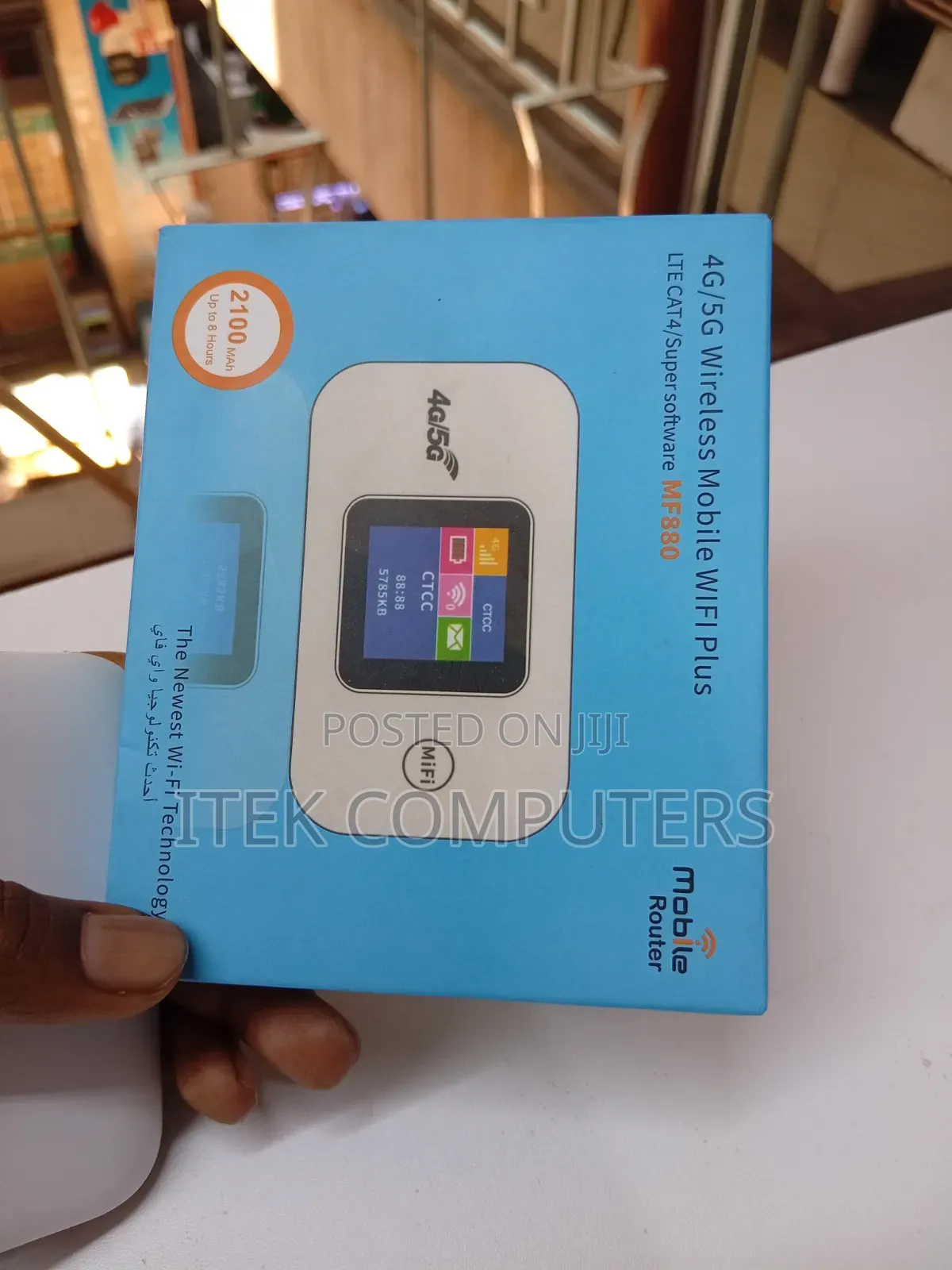 Portable 4g/5g MiFi for Reliable Pop-Up Office Deployment