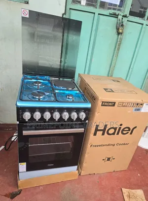 Haier 50×60 Hybrid Cooker – 3 Gas + 1 Electric With Oven