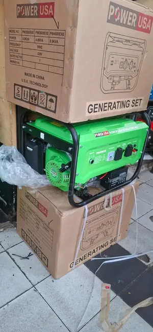 Power Usa Petrol Generators Pw4500exe 4.8kva Key Start
