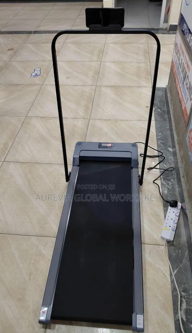 Remote Controlled Slim Pad Treadmill - main view