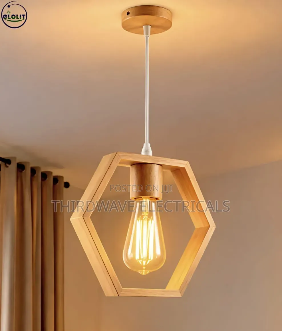 Modern Wood Pendant Light Fixtures