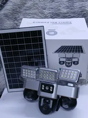 Smart VTS30A 4G Triple Lens Solar Security Camera With 360° View