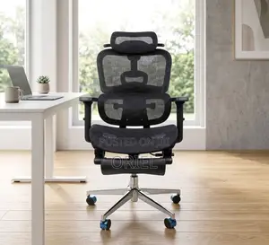 Office Chair : Black Full Mesh Orthopedic Chair
