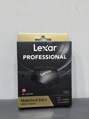Lexar Professional Multi-Card 3-in-1 USB 3.1 Reader
