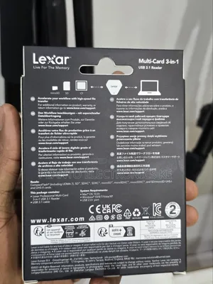 Lexar Professional Multi-Card 3-in-1 USB 3.1 Reader